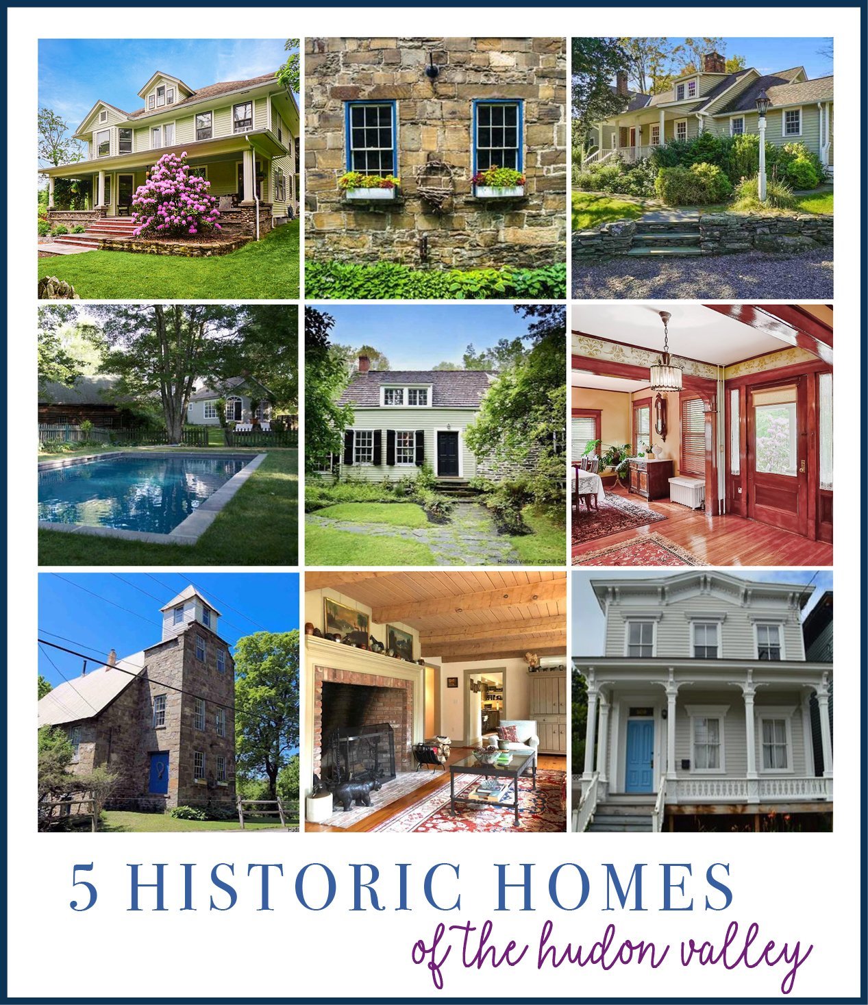 Historic Stone Homes For Sale in The Hudson Valley